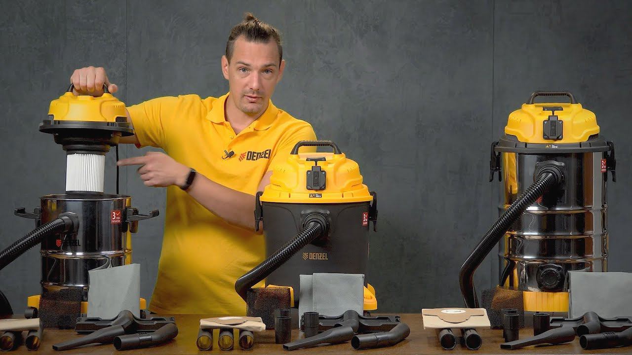 Презентация линейки строительных пылесосов DENZEL смотреть онлайн