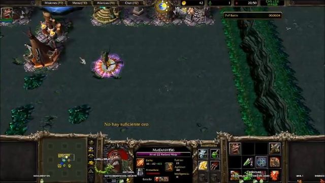 El Héroe mas poderoso de CUSTOM HERO SURVIVAL - WARCRAFT 3 смотреть онлайн