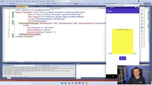Highly Customizable Popups For .NET MAUI With Mopups