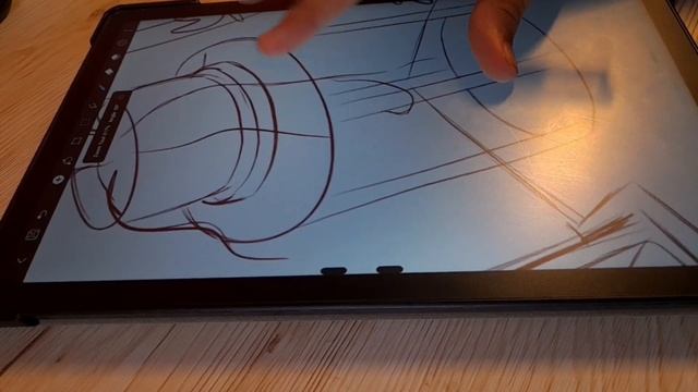 digital drawing on android without active passive stylus (craft knife as stylus) samsung tab A7 смотреть онлайн
