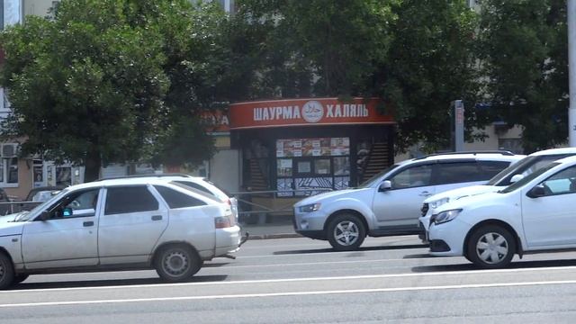 большая пробка на проспекте 24 06 2023.новости дорожные город уфа. проспект октября смотреть онлайн
