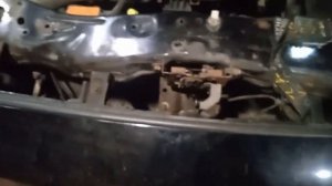 Замена датчиков удара на Mitsubishi Lancer 10