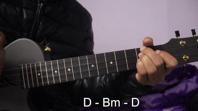 KUSUME RUMAL - Anurag Khadka Cover | Ukulele Lesson смотреть онлайн