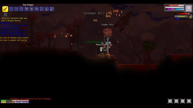 Let's Play N Terraria Episode 24 - BOSS FIGHT! The Queen Bee! смотреть онлайн