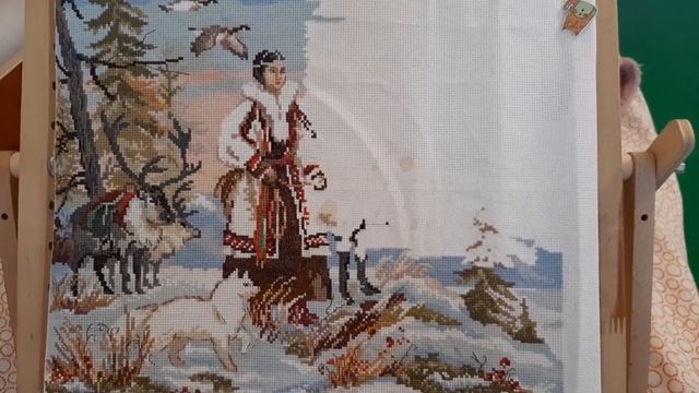 54. Вышивальные будни. Заказ у Аннушки, волки и Несокрушимый дух. смотреть онлайн