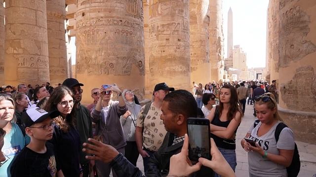 Египет, Луксор, Карнакский Храм. смотреть онлайн