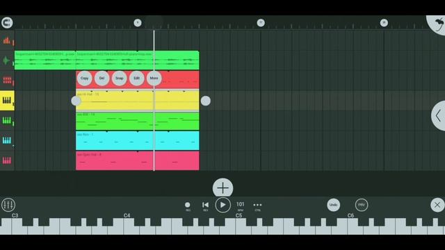 Грустный бит с НУЛЯ/ Бит в Fl Studio Mobile 3/ Лирический бит в Фл Студио Мобайл 3 смотреть онлайн
