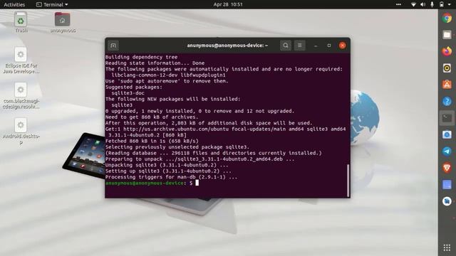 How to install SQLite on ubuntu 22.10 смотреть онлайн