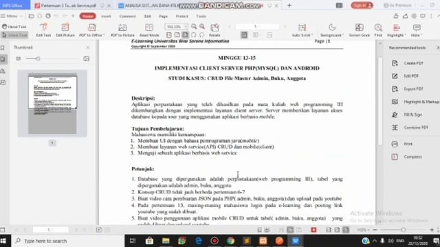 TWS Pertemuan 13 | Tutorial Pembuatan CRUD JSON dengan PHP (Admin, Anggota, Buku) смотреть онлайн