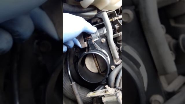 Mazda 6 2.3 166ps '02 engine L3-VE throttle disassembly demontaż przepustnicy