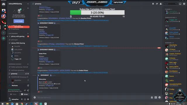 WARFRAME PC Giveaway Episode 1 [31/07/2020] LIVE STREAMING (2020) смотреть онлайн