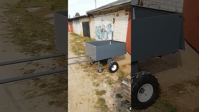 Собрали строительную тачку на 0,5м3... Работаем дальше.... смотреть онлайн