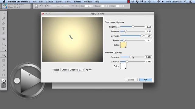 Applying light and texture to a sketch in Painter Essentials 5 featuring Cher Pendarvis смотреть онлайн