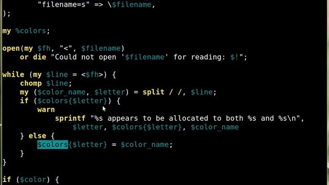 Beginner Perl Maven tutorial: 7.12 - Solution: Improve color selector смотреть онлайн