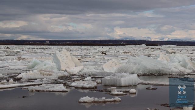 Ледоход на Оби 2022 или "Первая Волна 2022" | Салехард | Ямал / Ice drift on the Ob River | Yamal смотреть онлайн