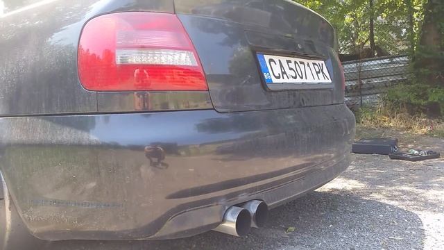Audi S4 B5 2.7BiTurbo exhaust смотреть онлайн