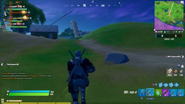 Fortnite C2S2 on Core i7-870 2.93GHz RX 5500XT 1080p Low смотреть онлайн