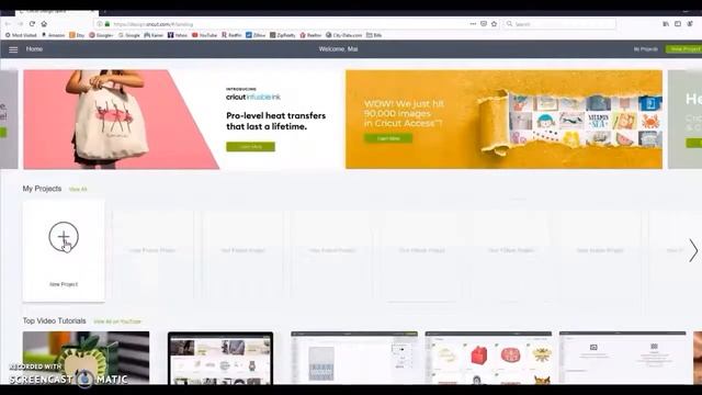 Open and Upload Files into Cricut Design Space смотреть онлайн