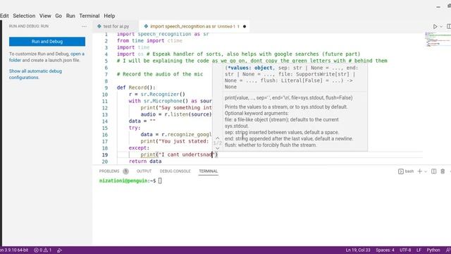 Jarvis In Python Part 1 (UPDATED FOR 2022! Check the description) смотреть онлайн