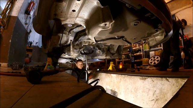 AUDI A4 B6 1.8T QUATTRO SWAP 15hours in 8min. TIMELAPSE смотреть онлайн