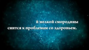 К чему снится черная смородина - Онлайн Сонник Эксперт