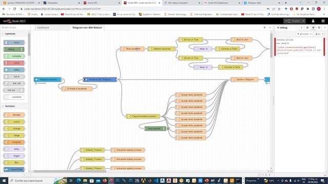 Supervisión SCADA NUBE con Telegram, IBM Watson IoT , Studio 5000, Factory IO, Ignition, NodeRed смотреть онлайн