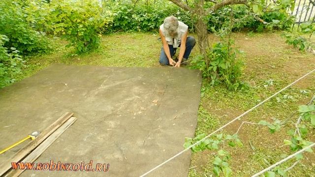 Куда девать ненужный ковёр. Дорожки между грядок, смотреть онлайн