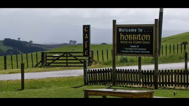 Съёмочная площадка. Деревушка Хоббитон Новая Зеландия. смотреть онлайн