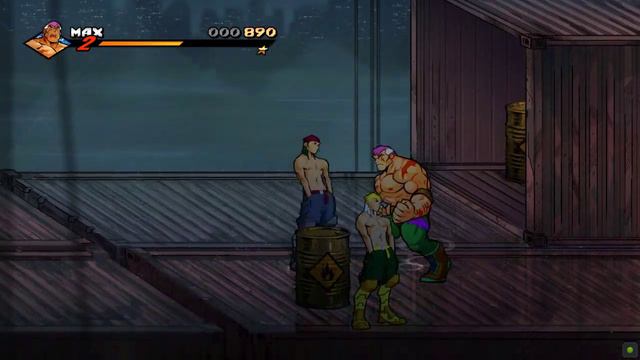 Продолжение легендарной игры из 90-х streets of rage 4 GATOGA смотреть онлайн