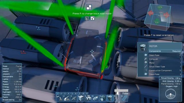 Why are we falling? - Space Engineers смотреть онлайн