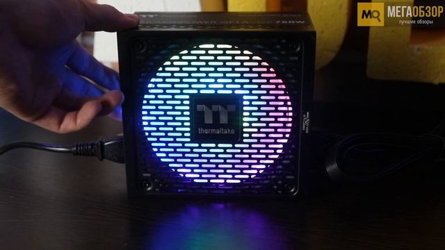 Thermaltake Toughpower GF1 ARGB 750W обзор блока питания смотреть онлайн