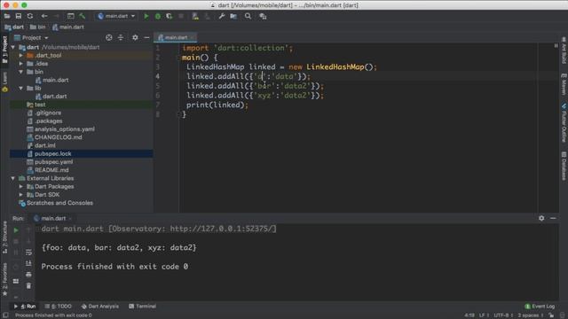 #79 dart collection LinkedHashMap смотреть онлайн