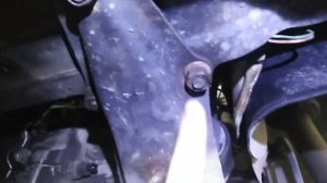 Снятие коробки переключения передач на "Оке"