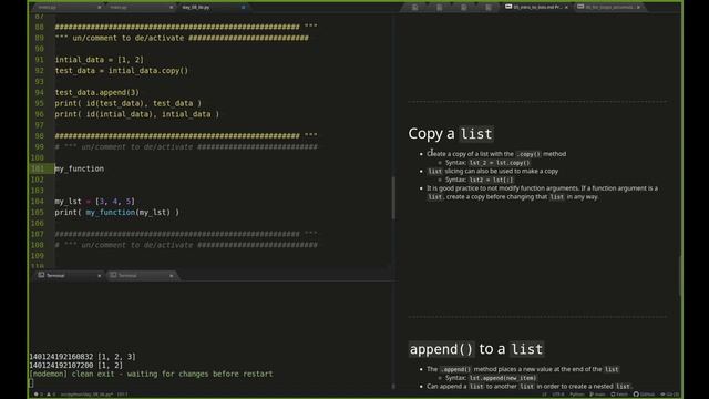 Python for loops, review mutability and lists - (2021-07-15) - [July 2021 Cohort] смотреть онлайн