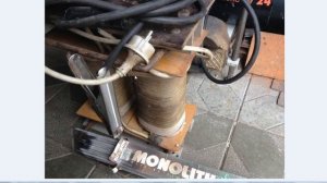 трансформатор для полуавтомата (на стержневом сердечнике)