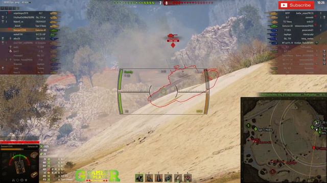 World Of Tanks Centurion Action X Replay - 5 Kills 8.2K DMG(Patch 1.7.0)