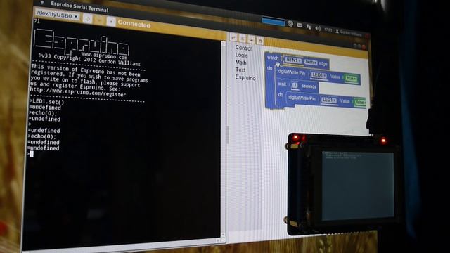 Espruino Web IDE смотреть онлайн