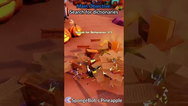 SpongeBob SquarePants: The Cosmic Shake - Search for 3 Dictionaries Guide #Shorts смотреть онлайн