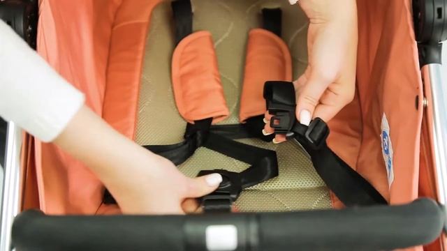 Farfello Bliss, ремни безопасности в детской коляске смотреть онлайн