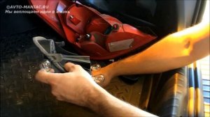#21. Замена задних габаритных ламп Peugeot 308
