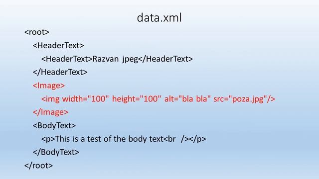 3 Display jpeg images in XML with XSL смотреть онлайн
