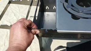 мангал походный сталь 2мм .от Roaster.