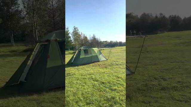 Палатка 4-х местная Mircamping 1860 смотреть онлайн