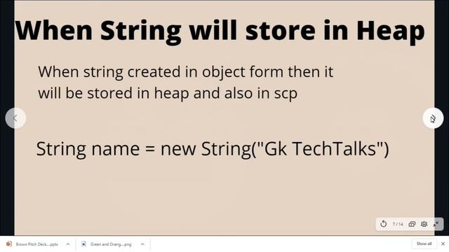 Strings in java | String Immutability Concept & Methods -1 | Java Tutorial смотреть онлайн