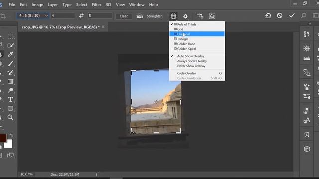How to use Crop Tool in Photoshop смотреть онлайн