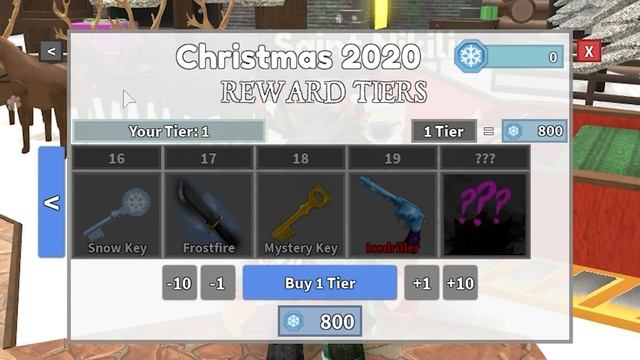 [Murder Mystery 2] НОВОГОДНИЙ ИВЕНТ 2020 | Roblox смотреть онлайн