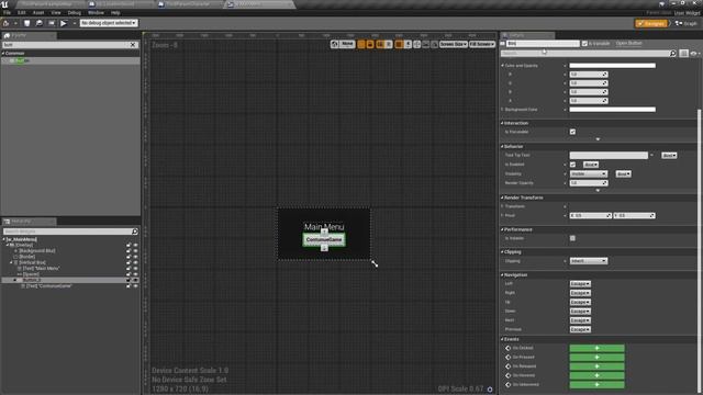 04. Unreal Engine 4 - Плавное появление/затухание фоновых звуков на ландшафте, откл их из виджета смотреть онлайн