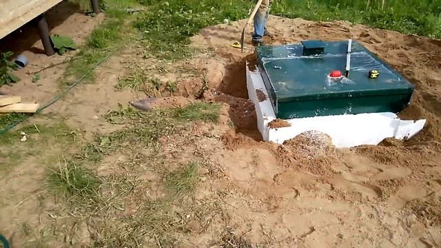 Как установить станции биологической очистки самому ( септик ) смотреть онлайн