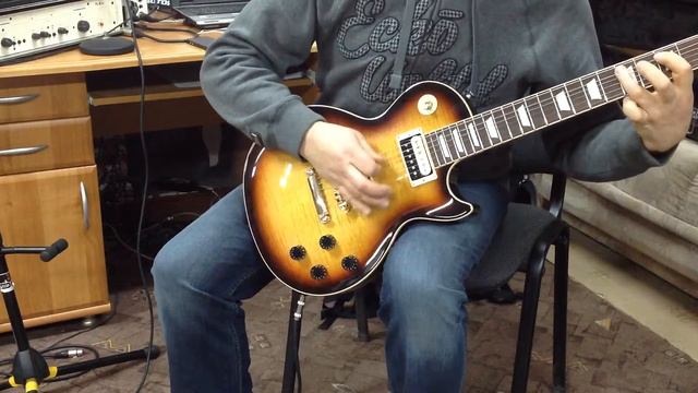 Gibson Les Paul Classic +upgrade Alniko II Pro humbuckers Slash смотреть онлайн