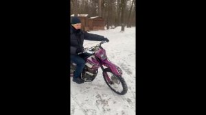 Новинка! Зимний дрифт трайк из эндуро 250 кубов